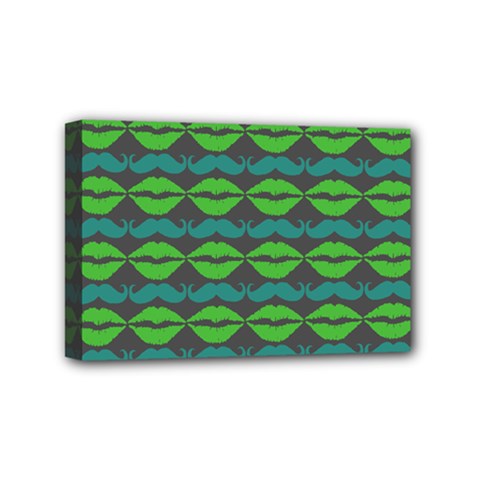 Pattern 179 Mini Canvas 6  X 4  (stretched) by GardenOfOphir