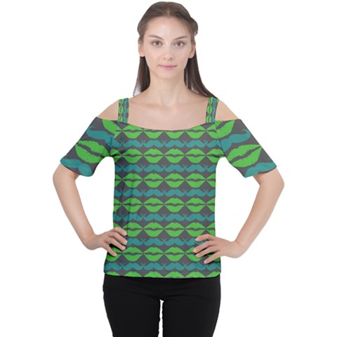 Pattern 179 Cutout Shoulder Tee by GardenOfOphir