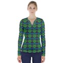 Pattern 179 V-Neck Long Sleeve Top View1