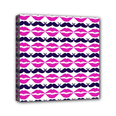 Pattern 177 Mini Canvas 6  X 6  (stretched) by GardenOfOphir