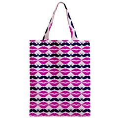 Pattern 177 Zipper Classic Tote Bag by GardenOfOphir