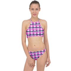 Pattern 177 Racer Front Bikini Set by GardenOfOphir