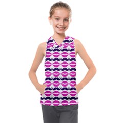 Pattern 177 Kids  Sleeveless Hoodie by GardenOfOphir