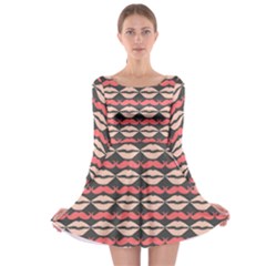 Pattern 180 Long Sleeve Skater Dress by GardenOfOphir