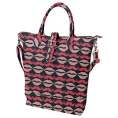 Pattern 180 Buckle Top Tote Bag by GardenOfOphir