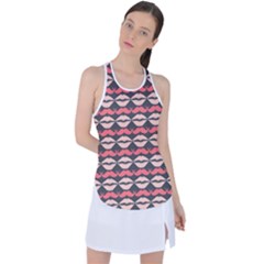 Pattern 180 Racer Back Mesh Tank Top by GardenOfOphir