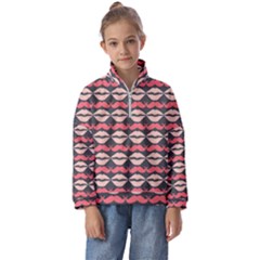 Pattern 180 Kids  Half Zip Hoodie by GardenOfOphir