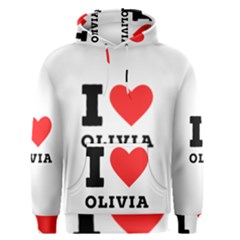 I Love Olivia Men s Core Hoodie by ilovewhateva