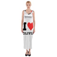 I Love Olivia Fitted Maxi Dress by ilovewhateva