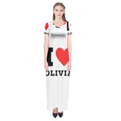 I Love Olivia Short Sleeve Maxi Dress by ilovewhateva