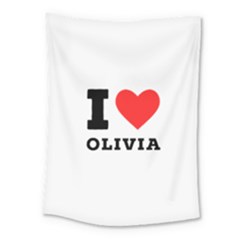 I Love Olivia Medium Tapestry by ilovewhateva