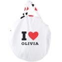 I love olivia Giant Round Zipper Tote View2