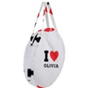 I love olivia Giant Round Zipper Tote View3