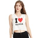 I love olivia V-Neck Cropped Tank Top View1