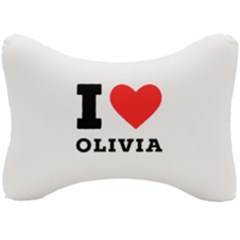 I Love Olivia Seat Head Rest Cushion by ilovewhateva