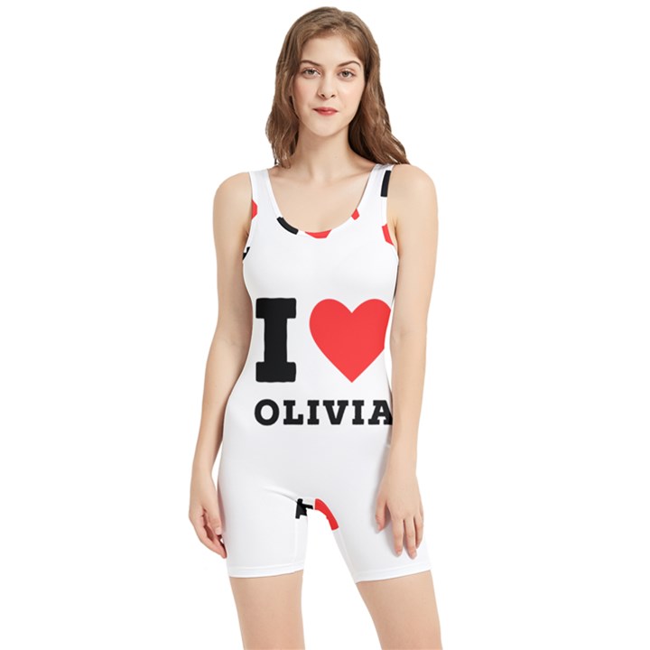 I love olivia Women s Wrestling Singlet