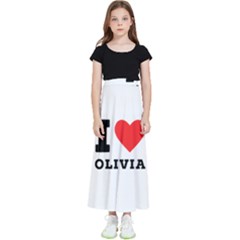 I Love Olivia Kids  Flared Maxi Skirt by ilovewhateva