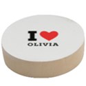 I love olivia Wooden Bottle Opener (Round) View1