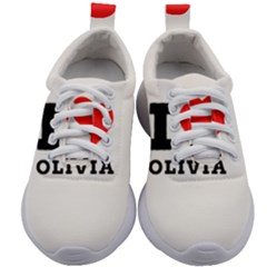 I Love Olivia Kids Athletic Shoes by ilovewhateva