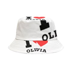 I Love Olivia Inside Out Bucket Hat by ilovewhateva