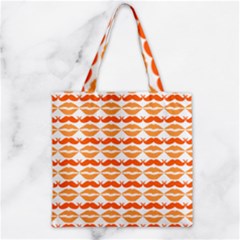 Pattern 181 Zipper Grocery Tote Bag by GardenOfOphir