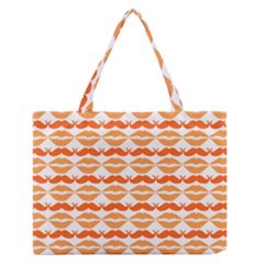 Pattern 181 Zipper Medium Tote Bag by GardenOfOphir