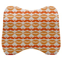 Pattern 181 Velour Head Support Cushion by GardenOfOphir