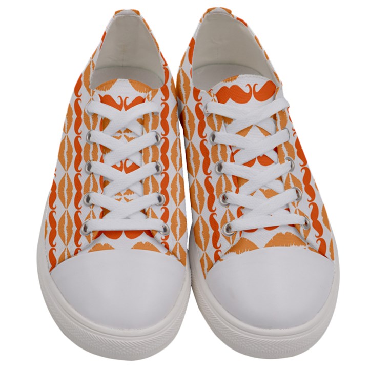 Pattern 181 Men s Low Top Canvas Sneakers