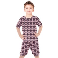 Pattern 182 Kids  Tee And Shorts Set by GardenOfOphir