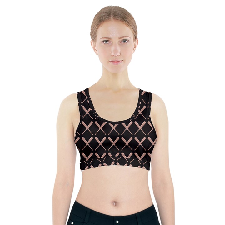 Pattern 183 Sports Bra With Pocket