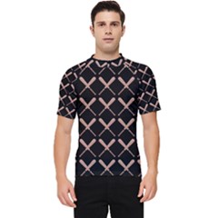 Pattern 183 Men s Short Sleeve Rash Guard by GardenOfOphir