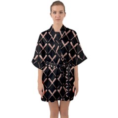 Pattern 183 Half Sleeve Satin Kimono  by GardenOfOphir