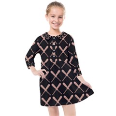 Pattern 183 Kids  Quarter Sleeve Shirt Dress by GardenOfOphir