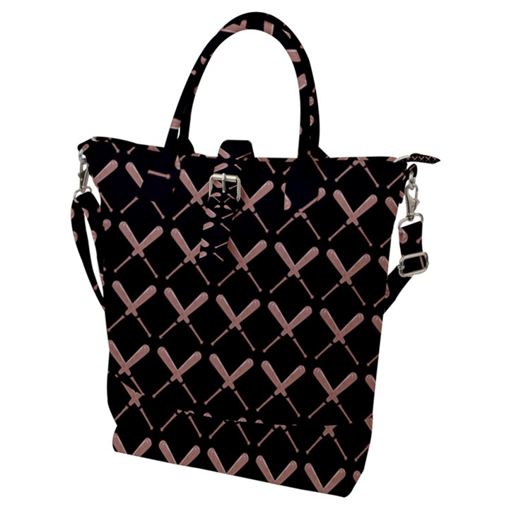 Pattern 183 Buckle Top Tote Bag