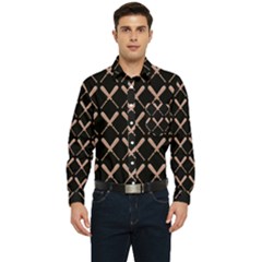 Pattern 183 Men s Long Sleeve Pocket Shirt  by GardenOfOphir