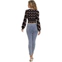 Pattern 183 Long Sleeve Deep-V Velour Top View4