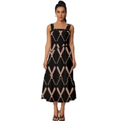 Pattern 183 Square Neckline Tiered Midi Dress by GardenOfOphir