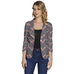 Pattern 184 Women s One-button 3/4 Sleeve Short Jacket by GardenOfOphir