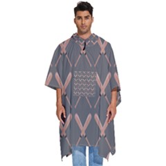 Pattern 184 Men s Hooded Rain Ponchos