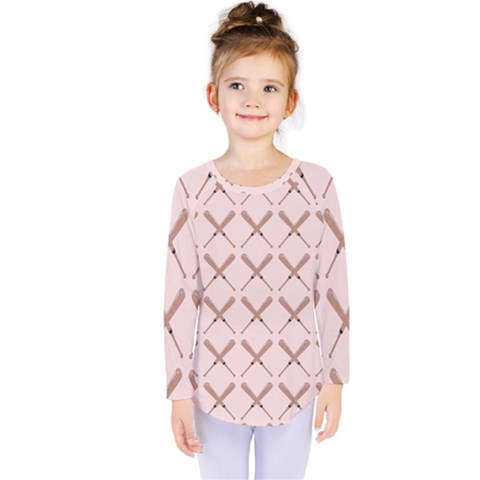 Pattern 185 Kids  Long Sleeve Tee by GardenOfOphir