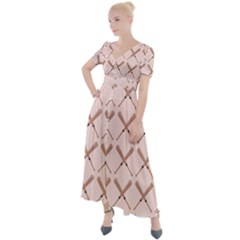 Pattern 185 Button Up Short Sleeve Maxi Dress by GardenOfOphir