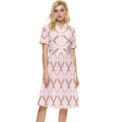 Pattern 185 Button Top Knee Length Dress by GardenOfOphir