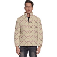 Pattern 188 Men s Puffer Bubble Jacket Coat by GardenOfOphir