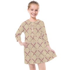 Pattern 188 Kids  Quarter Sleeve Shirt Dress by GardenOfOphir