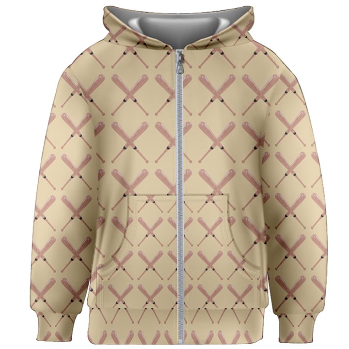 Pattern 188 Kids  Zipper Hoodie Without Drawstring