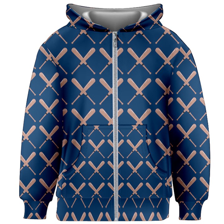 Pattern 187 Kids  Zipper Hoodie Without Drawstring