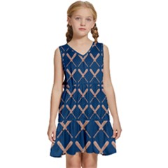 Pattern 187 Kids  Sleeveless Tiered Mini Dress by GardenOfOphir