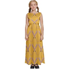 Pattern 189 Kids  Satin Sleeveless Maxi Dress by GardenOfOphir