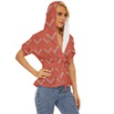 Pattern 190 Lightweight Drawstring Hooded Top View3