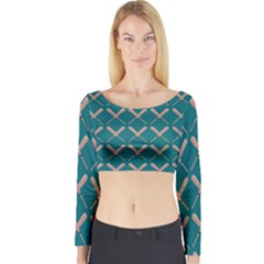 Pattern 191 Long Sleeve Crop Top by GardenOfOphir